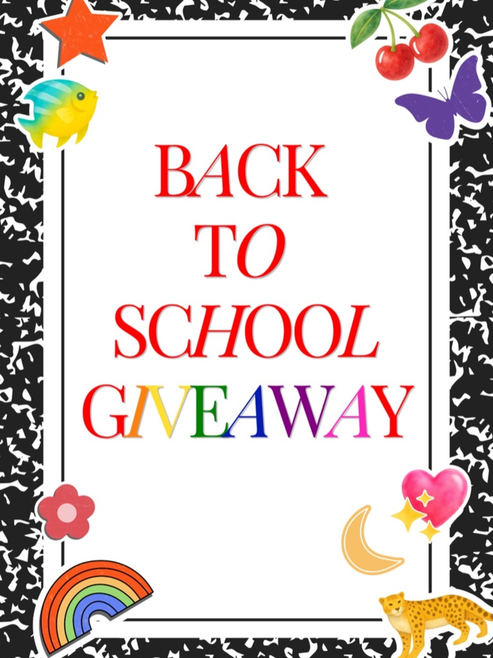 GIVEAWAY & FREE SHIPPING 🌈